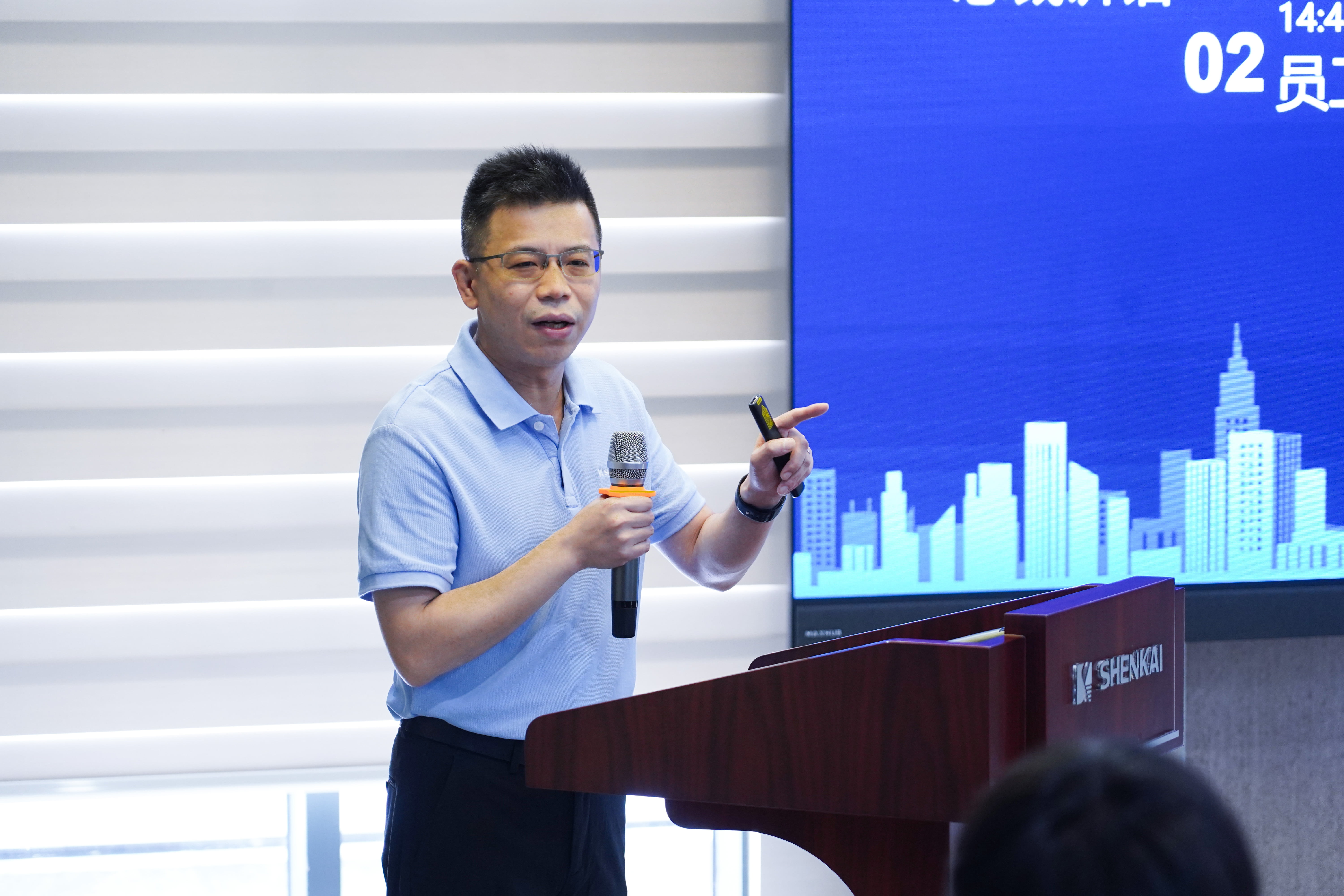 青春不負星光路，藍天展翅正當時 | 神開“青藍同行，共創(chuàng)征途”青年員工主題交流分享會成功舉辦(圖5)